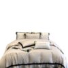 High-end Minimalist Tencel Cotton Vintage Active Printing Home Textile Bedding Four-piece Set