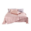 Silk Four Piece Set, Solid Color, Simple Nordic Style