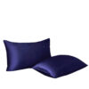 Four-piece Set Of Silk Bedding Sheets And Fitted Sheets