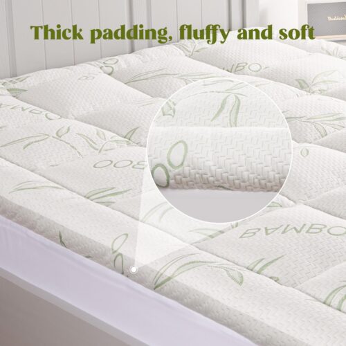 Skin-friendly Bamboo Fiber Waterproof Fitted Sheet - A Must-have For Mattress Protection Super Soft To The Touch