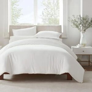 Serta Simply Clean Solid Duvet Cover