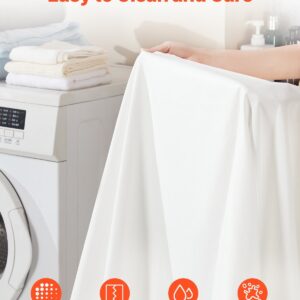 4-Piece Queen Bed Sheet Set Bamboo Fiber Bedding Set With 16 Deep Pocket