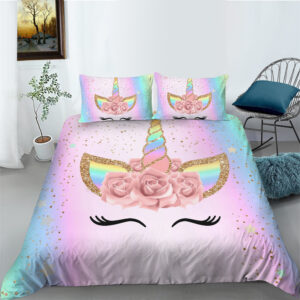 3D Digital Printing Home Textile Four Piece Set Three Piece Set Bedding Series Polyester Duvet Cover Set