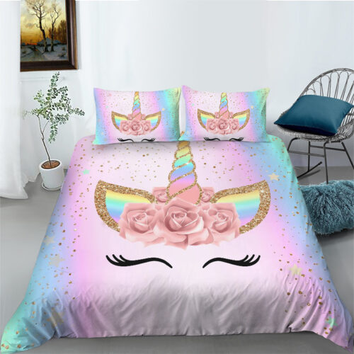 3D Digital Printing Home Textile Four Piece Set Three Piece Set Bedding Series Polyester Duvet Cover Set