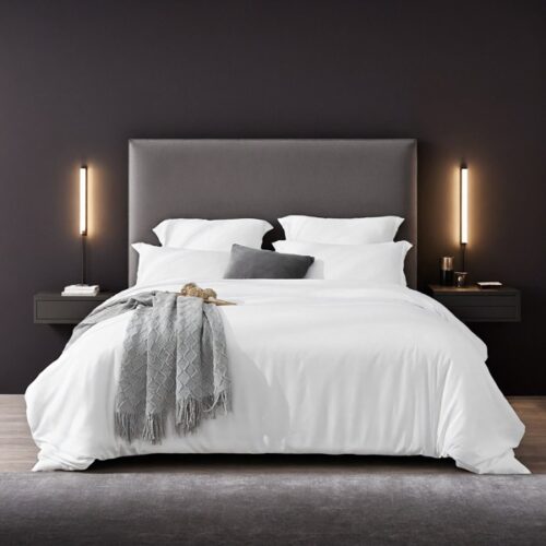 Solid White Oversized Duvet Cover Set Includes 1 Duvet Cover & 2 Pillowcases. Crafted From Premium Breathable Microfiber With Bohemian Accents. Fits Single/double Beds. Combines Luxury Hotel Elegance