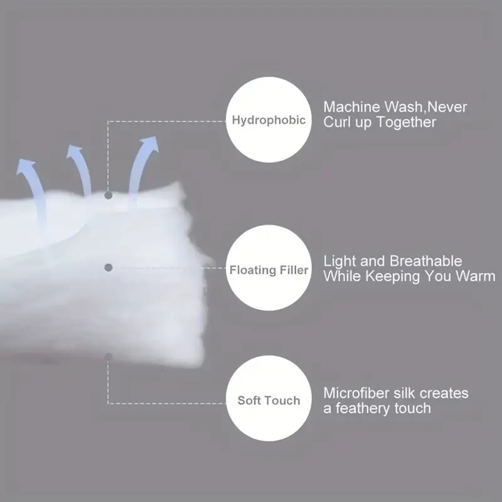 Comforter Set, Boho Pattern, Gray With Rainbow Floral - Image 2