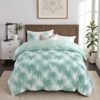 1PC Premium Thick Plush Camo Print Comforter Set, Reversible Bohemian Style Gradient Color Quilt With Ultra Soft Faux Rabbit Hair, Luxury Warm Fluffy Winter Bedding Collection, Geometric Pattern Desig