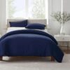 Serta Simply Clean Solid Duvet Cover