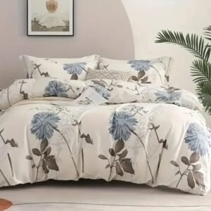 Haoyijia Big Flower Duvet Cover Queen