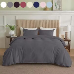Serta Simply Clean Pleated Duvet Cover